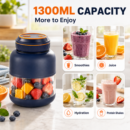 🍹New for 2026 · 50% Off - Multifunctional Portable Wireless Juicer Cup