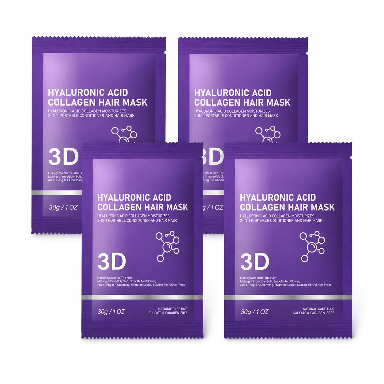 🔥Day Sale 50% OFF❤️ 2026 New 3D Collagen Hair Mask