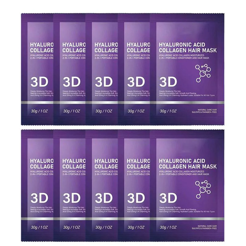 🔥Day Sale 50% OFF❤️ 2026 New 3D Collagen Hair Mask