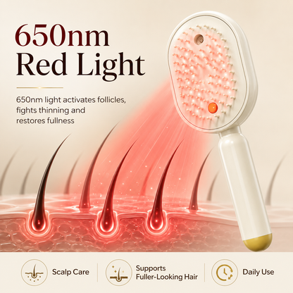 💜 Moisture Spray Hair Massage Comb