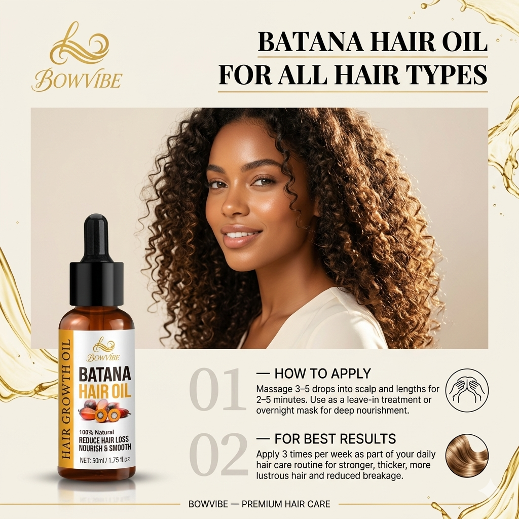 Batana Oil – Nourished Roots, Fuller-Looking Hair