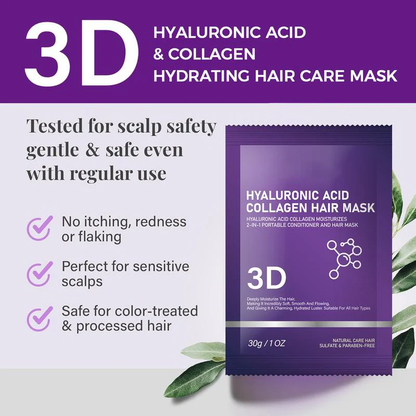 🔥Day Sale 50% OFF❤️ 2026 New 3D Collagen Hair Mask