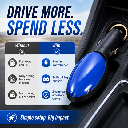 💥LAST DAY SALE 60% OFF💥 2026 New Smart Fuel Saver Plug-and-Play & Save Up to 30%