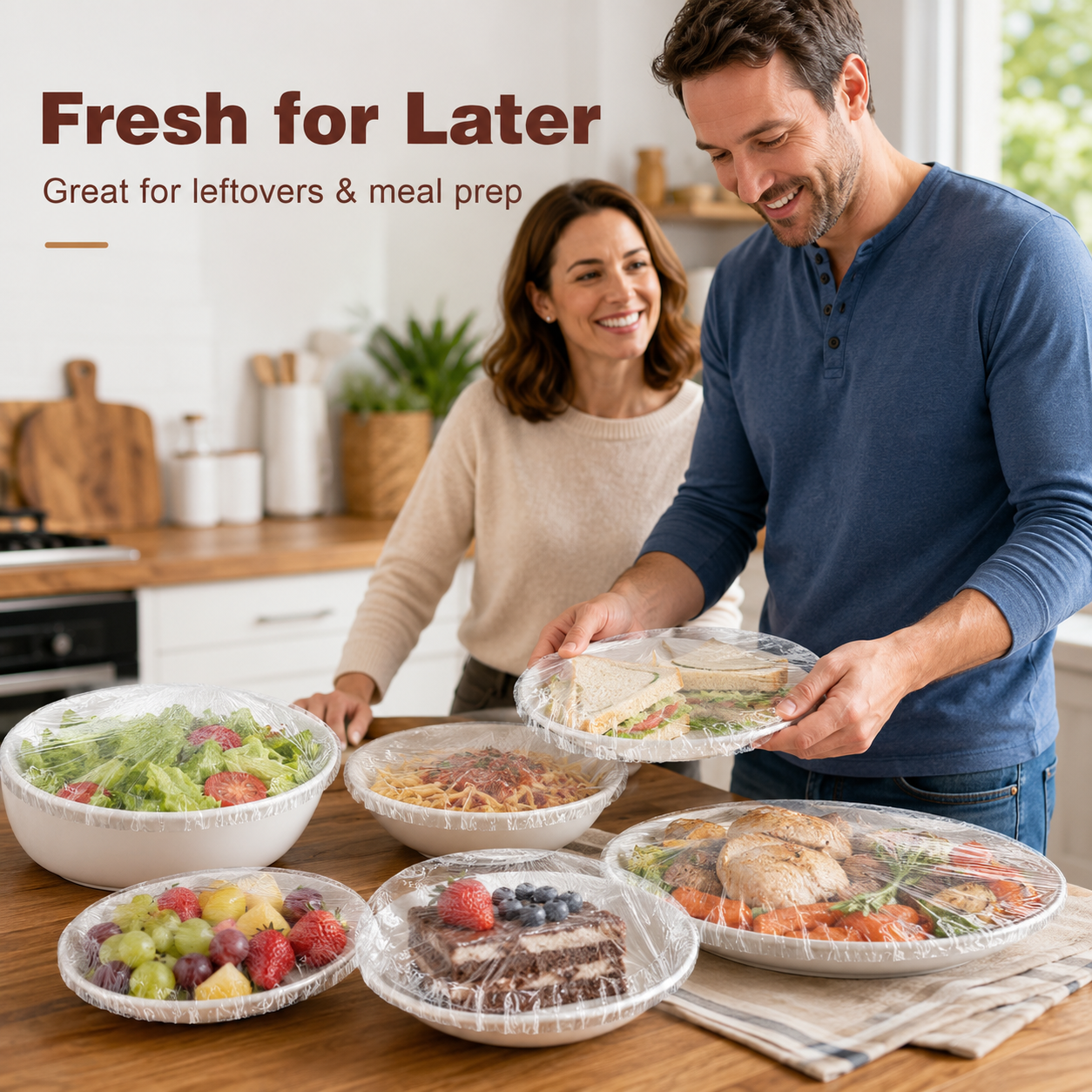 ⏳LAST DAY SALE 60% OFF!!🔥Disposable Stretch Food Covers for Bowls & Plates