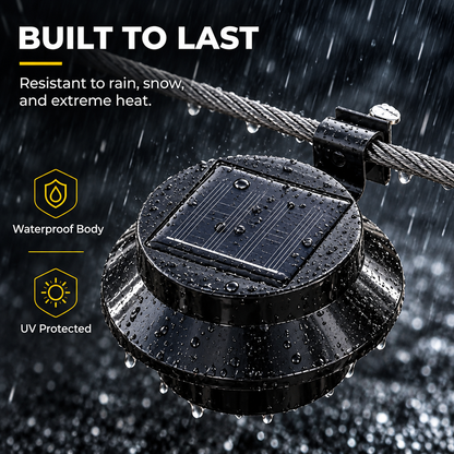 🔥 BLACK FRIDAY EARLY ACCESS — 69% OFF ☀️ Solar LED Gutter Wall Light | Outdoor Accent