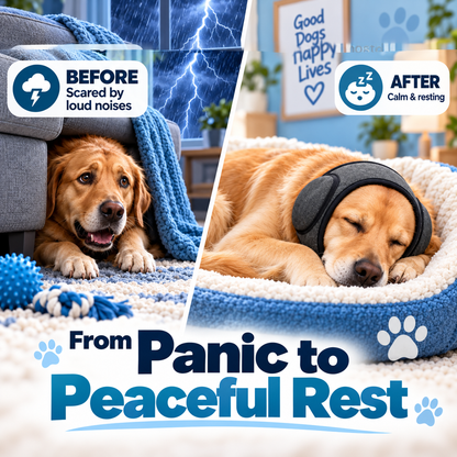 🐶 Calming Noise-Reducing Comfort Hood for Dogs