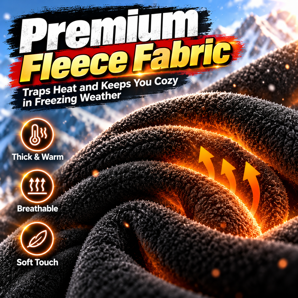 🔥 BLACK FRIDAY EARLY ACCESS — 69% OFF❄️ 3-in-1 Thermal Fleece Balaclava Hood – Windproof Face, Head & Neck Cover