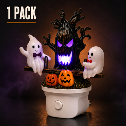 🔥Last Day 50% OFF🎃👻 2026 New Animated Seesaw Ghost Plug In LED Night Light