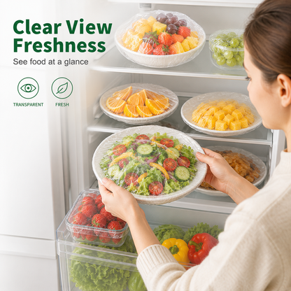 ⏳LAST DAY SALE 60% OFF!!🔥Disposable Stretch Food Covers for Bowls & Plates