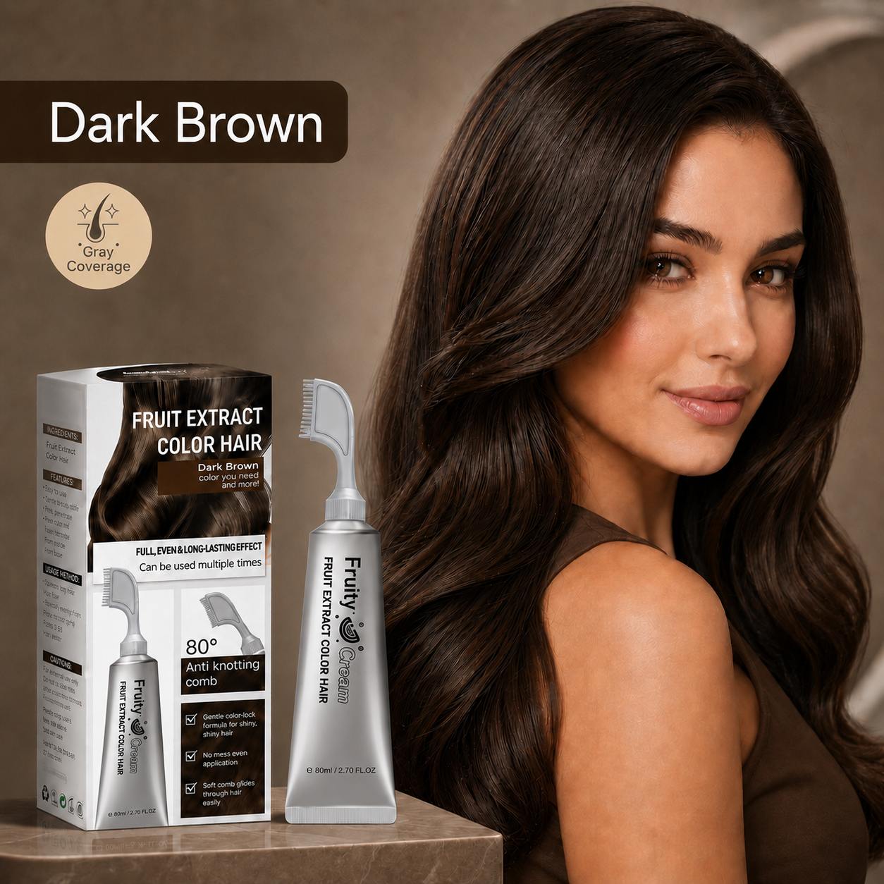 🔥Last Day 50% OFF!  2-in-1 Hair Color Comb