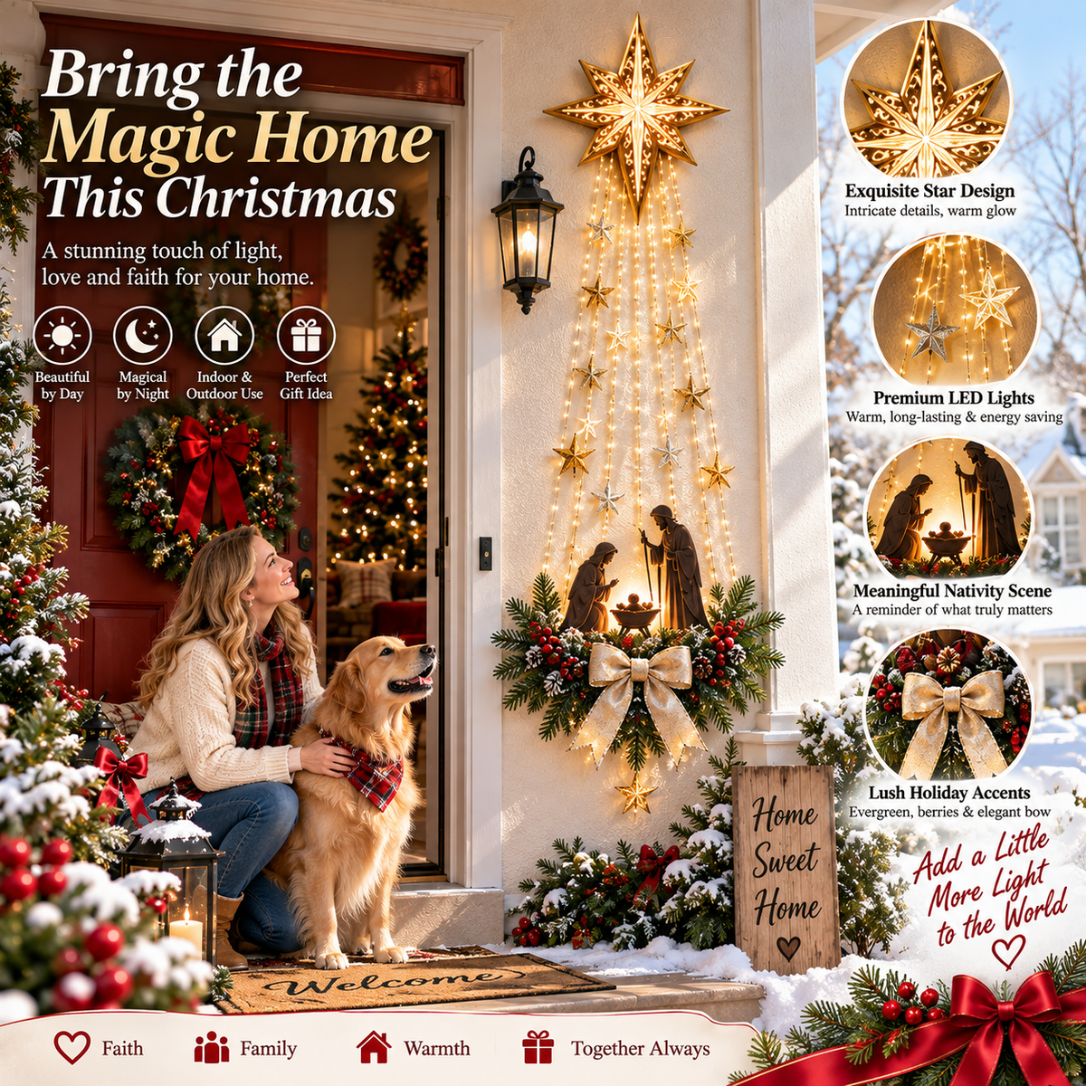✨Last Day 69% OFF✨✝️ Bethlehem Star of Faith
