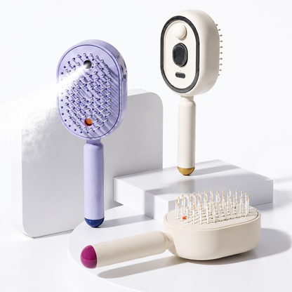 💜 Moisture Spray Hair Massage Comb