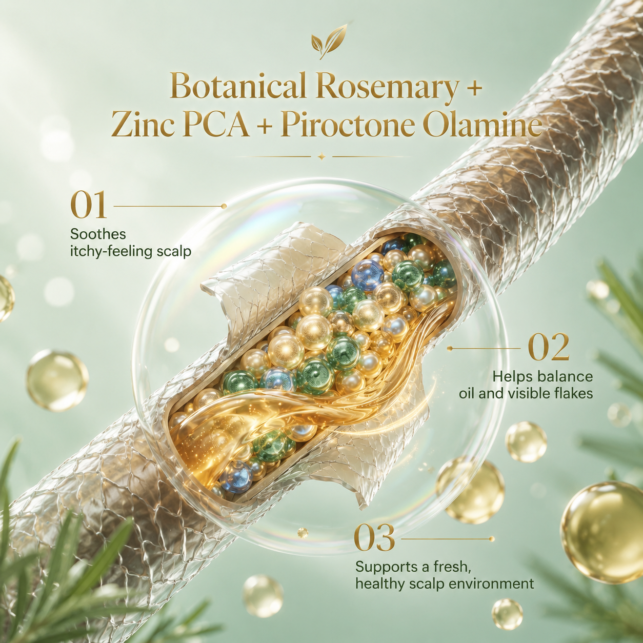 🔥New for 2026 · 60% Off - Rosemary Shampoo for Hair Loss & Hair Fall Control