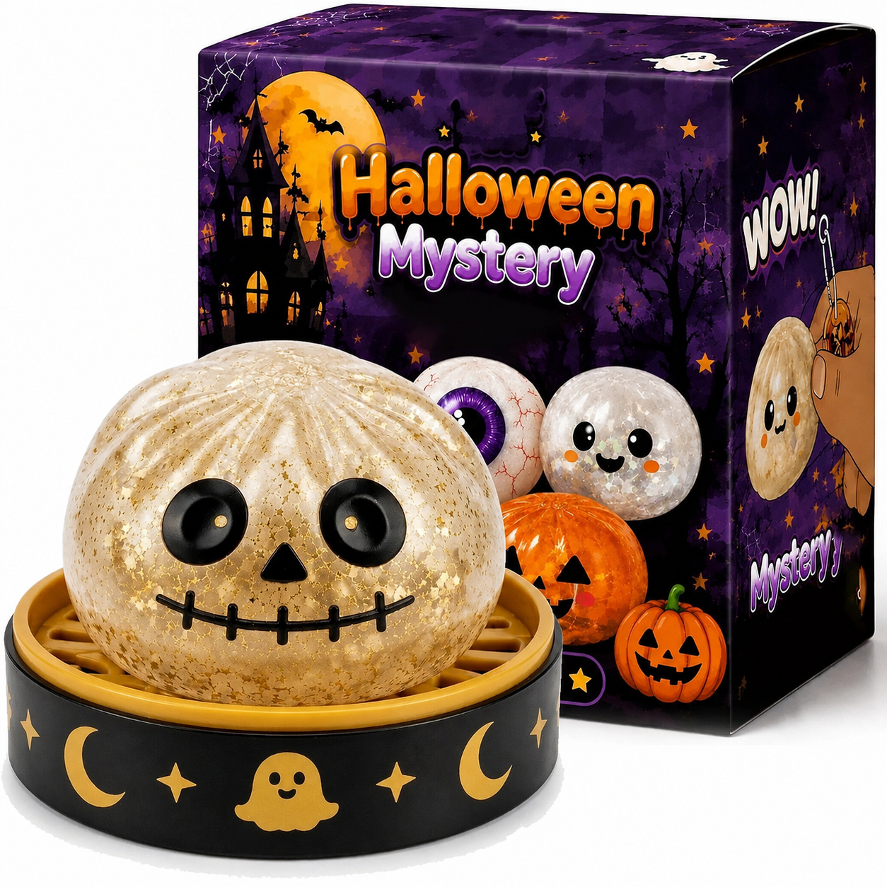 🔥New for 2026 · 50% Off 🎃👻 – Adorable Halloween Ghost Squishies You Can't Put Down!