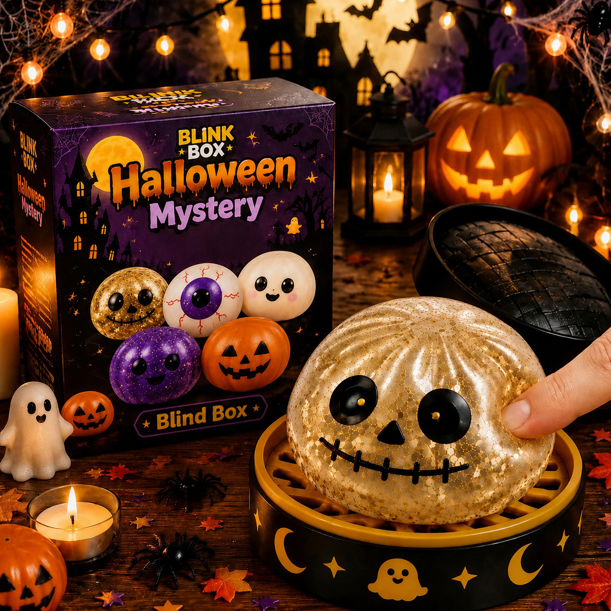 🔥New for 2026 · 50% Off 🎃👻 – Adorable Halloween Ghost Squishies You Can't Put Down!