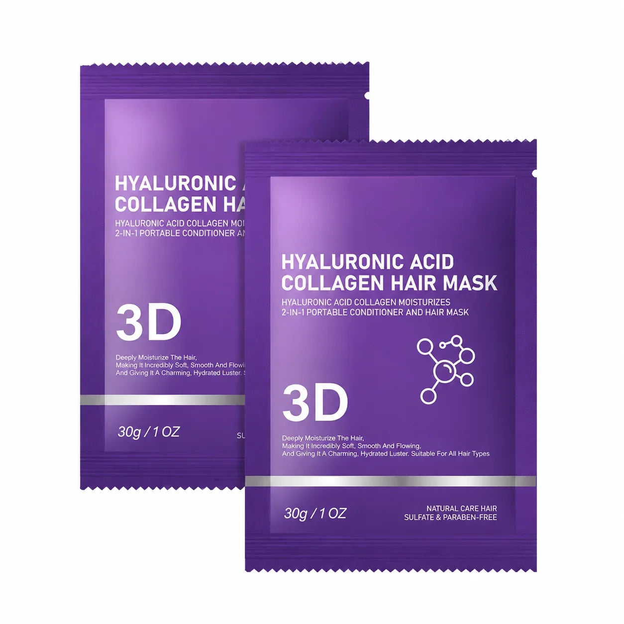 🔥Day Sale 50% OFF❤️ 2026 New 3D Collagen Hair Mask