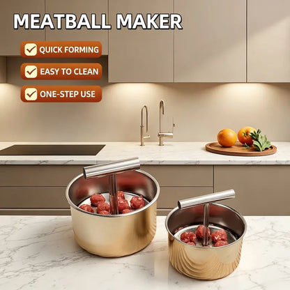Meatball Maker Spoon – Stainless Steel, Non-Stick